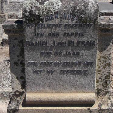 PLESSIS Daniel J., du