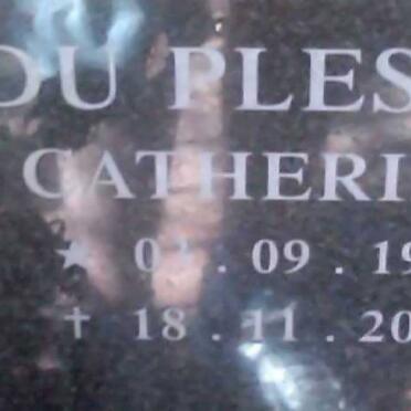 PLESSIS Catherine, du 1946-2004