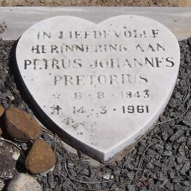 PRETORIUS Petrus Johannes 1943-1961