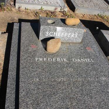 SCHEEPERS Frederik Daniel 1924-1981