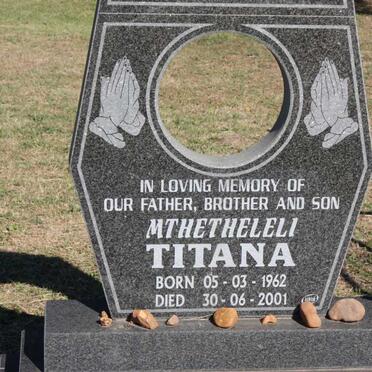 TITANA Mthetheleli 1960-2001