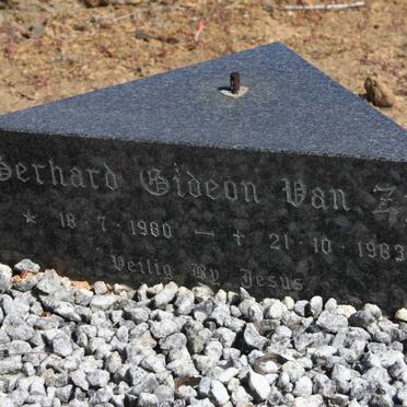 ZYL Gerhard Gideon, van 1980-1983 :: NEL Magdalena P. 1936-1992