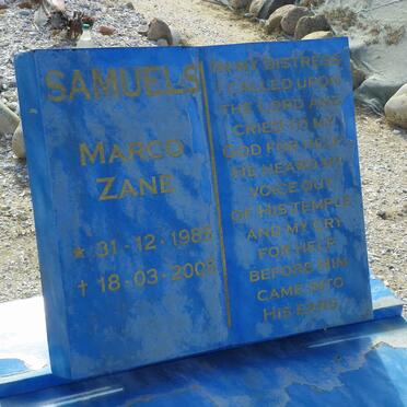 SAMUELS Marco Zane 1985-2005