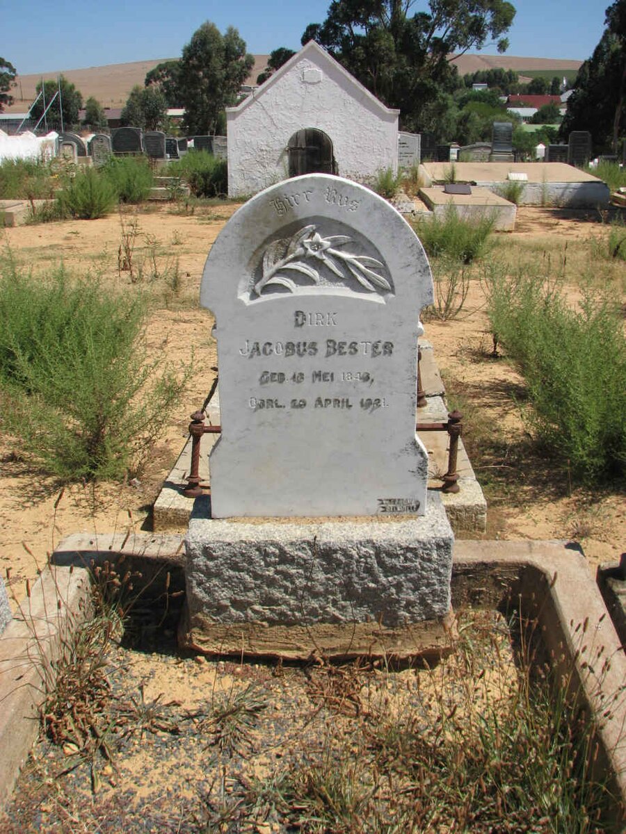 BESTER Dirk Jacobus 1843-1921