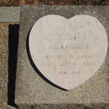 KELLERMAN Albertus B.N. 1922-1962
