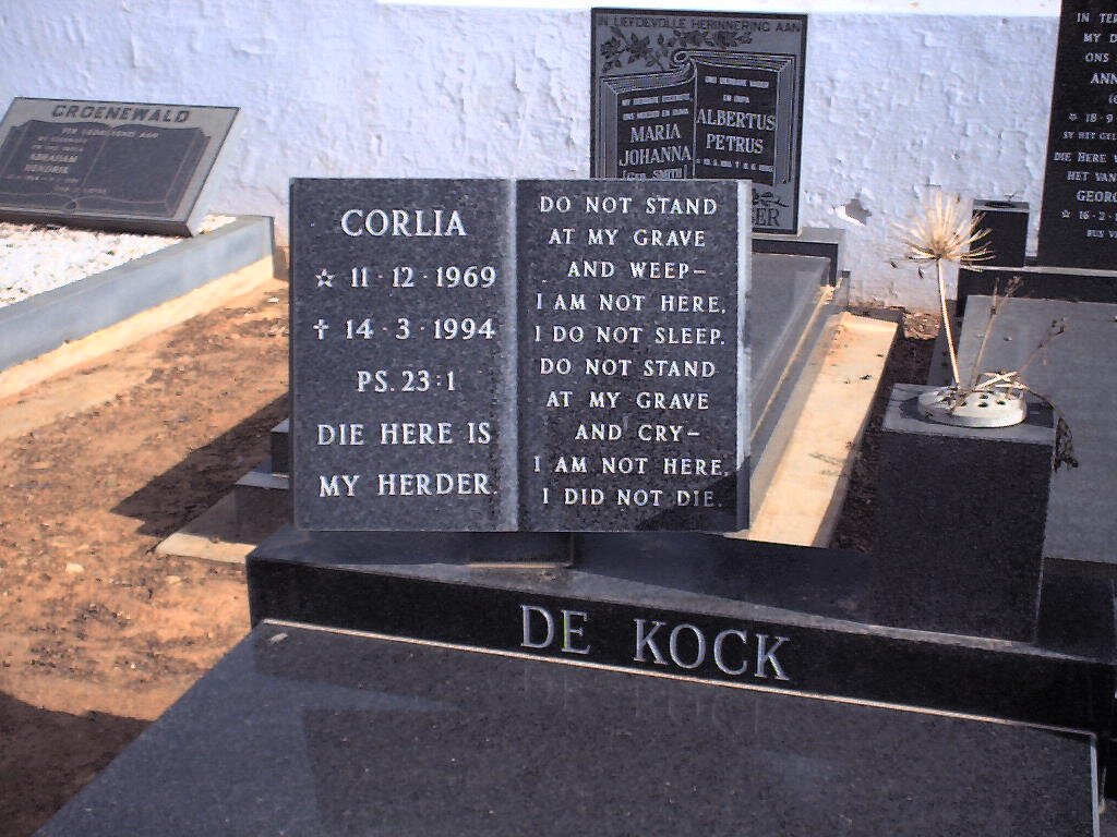 KOCK Corlia, de 1969-1994