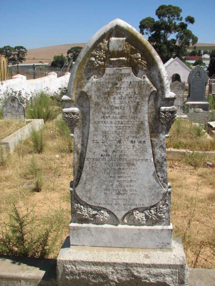 NIEKERK, van