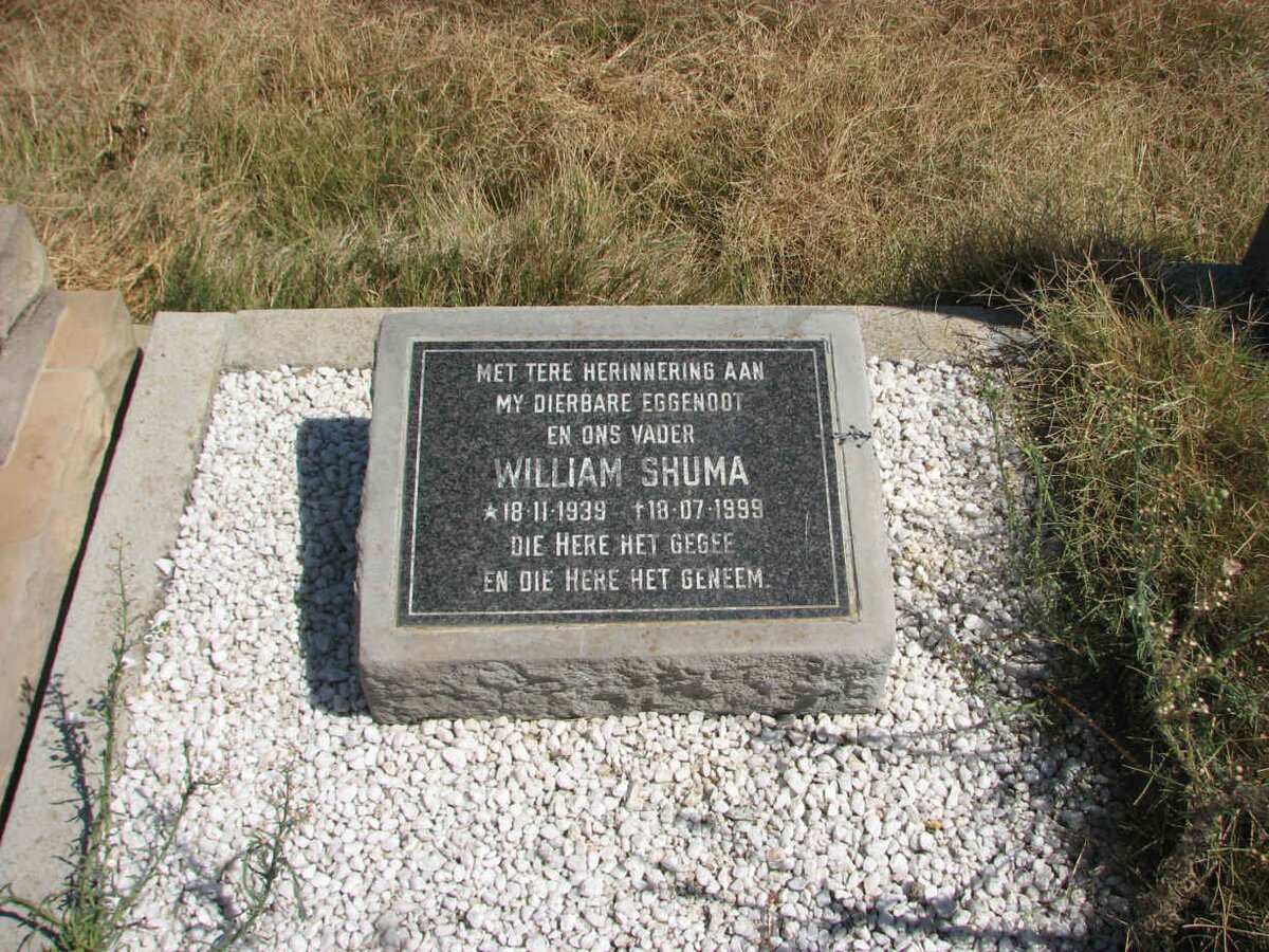 SHUMA William 1939-1999
