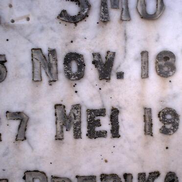 SMUTS Michiel 1839-1938