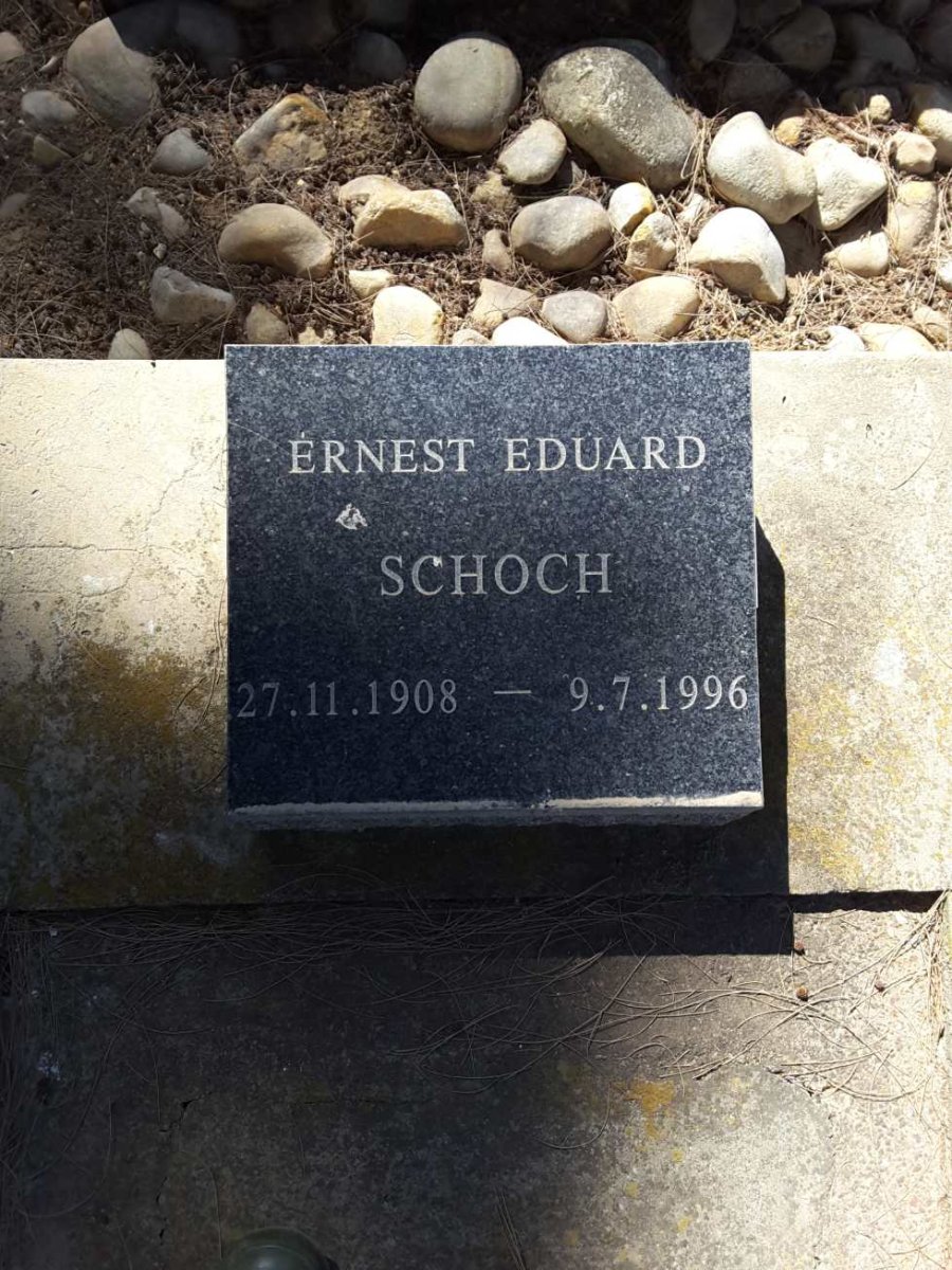 SCHOCH Ernest Eduard 1908-1996
