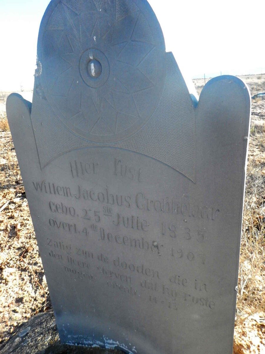 GROBBELAAR Willem Jacobus 1835-1907