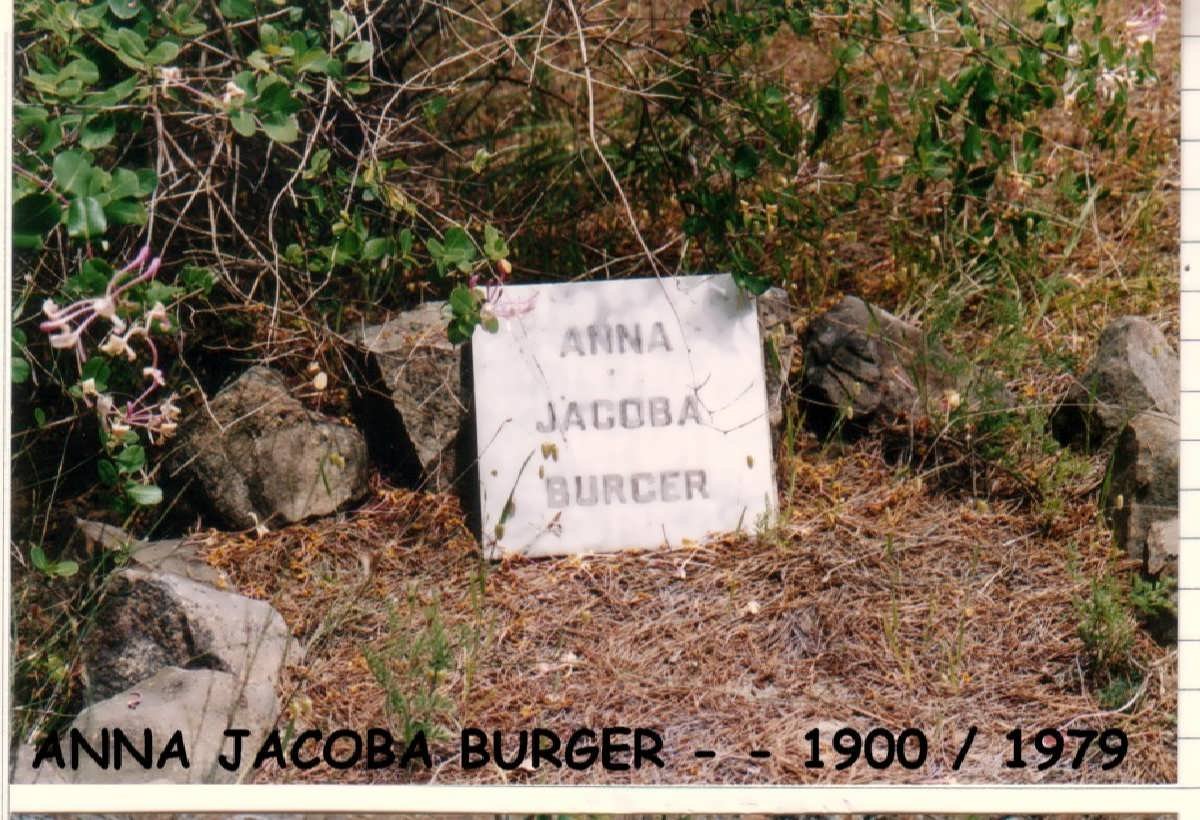 BURGER Anna Jacoba 1900-1979