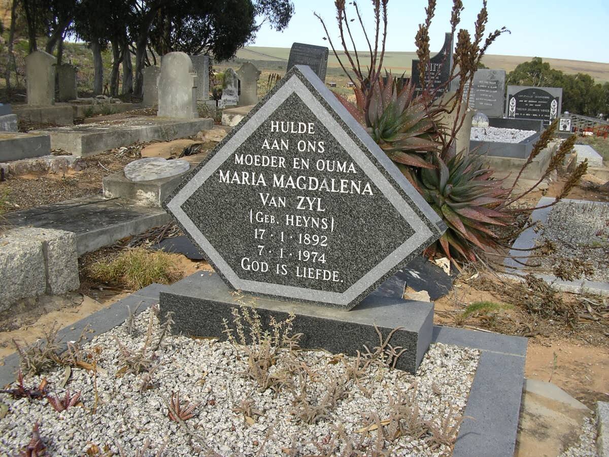 ZYL Maria Magdalena, van nee HEYNS 1892-1974