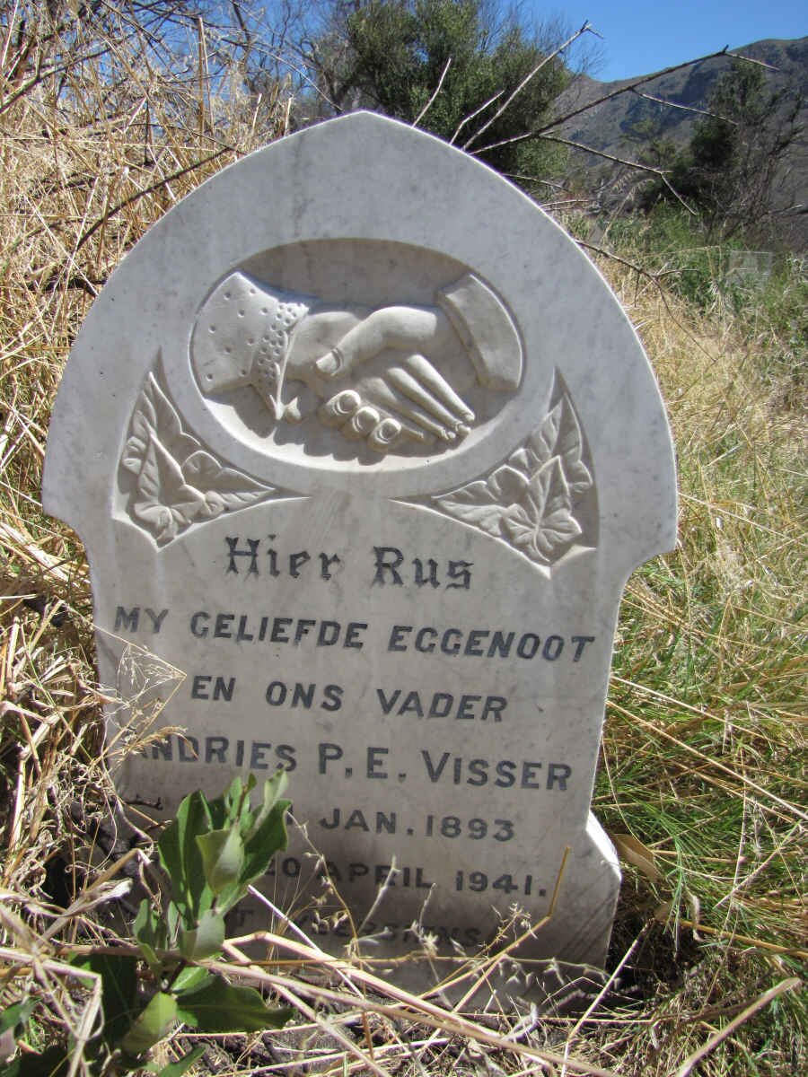 VISSER Andries P.E. 1893-1941