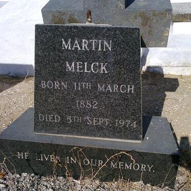 MELCK Martin 1882-1974