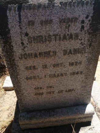 BINNEMAN Christiaan Johannes Daniel 1874-1949