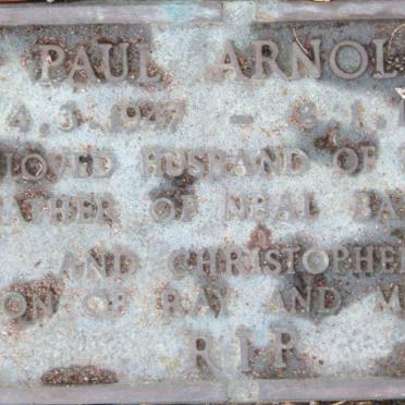 ARNOLD Paul 1947-1994