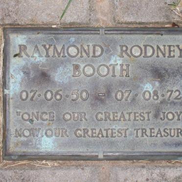 BOOTH Raymond Rodney 1950-1972