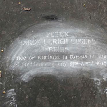 BEHR Ulrich Eugene 1895-1975 _2