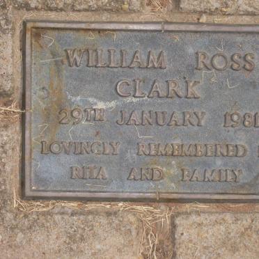 CLARK William Ross -1981