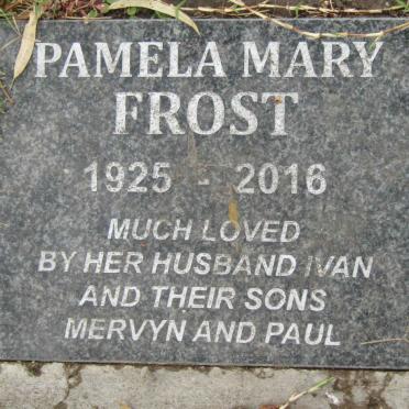 FROST Pamela Mary 1925-2016