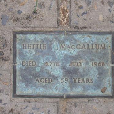 MACCALLUM Hettie -1968