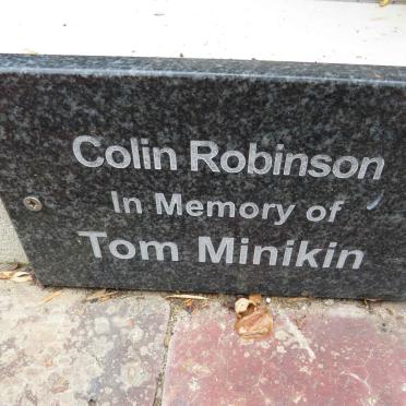 ROBINSON Colin :: MINIKIN Tom