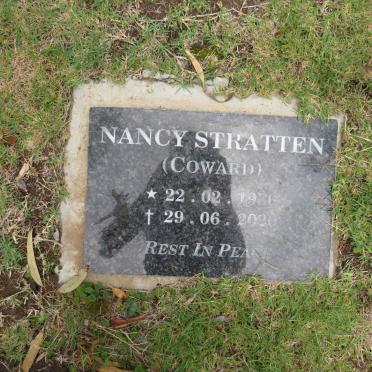 STRATTEN Nancy nee COWARD 1936-2020