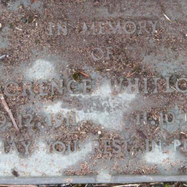 WHITLOCK Florence 1911-1995