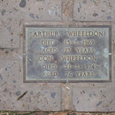 WHEELDON Arthur -1969 :: WHEELDON Con -1974