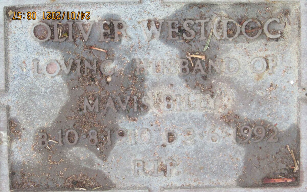 WEST Oliver 1910-1992