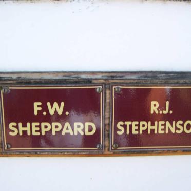 SHEPPARD F.W. :: STEPHENSON R.J.