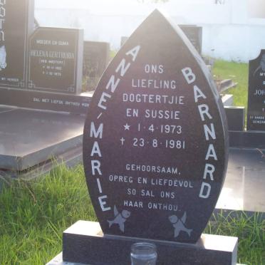 BARNARD Anne-Marie 1973-1981