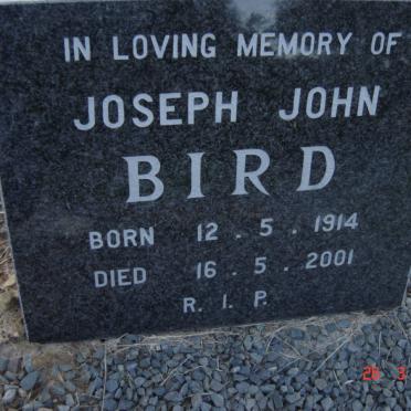 BIRD Joseph John 1914-2001