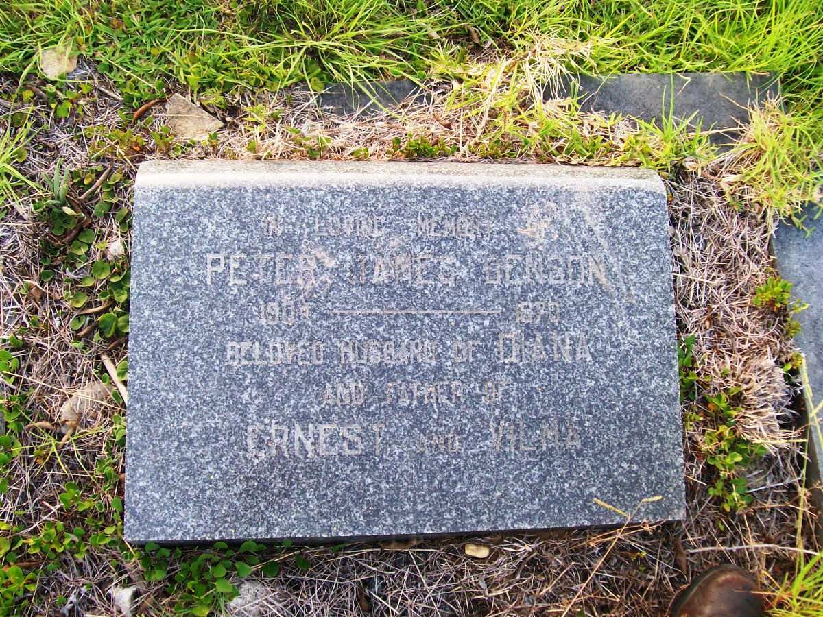 BENSON Peter Stanley 190?-1970