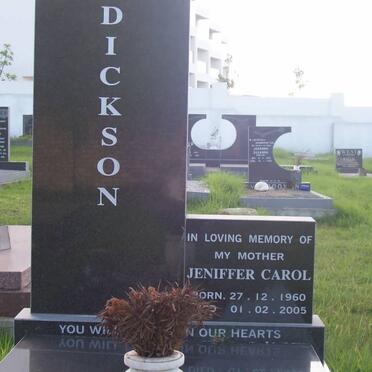DICKSON Jennifer Carol 1960-2005