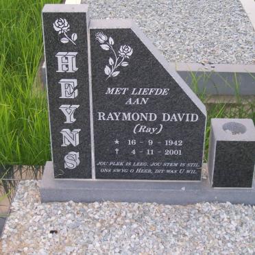 HEYNS Raymond David 1942-2001