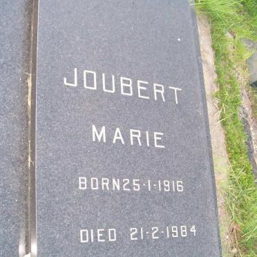 JOUBERT Marie 1916-1984