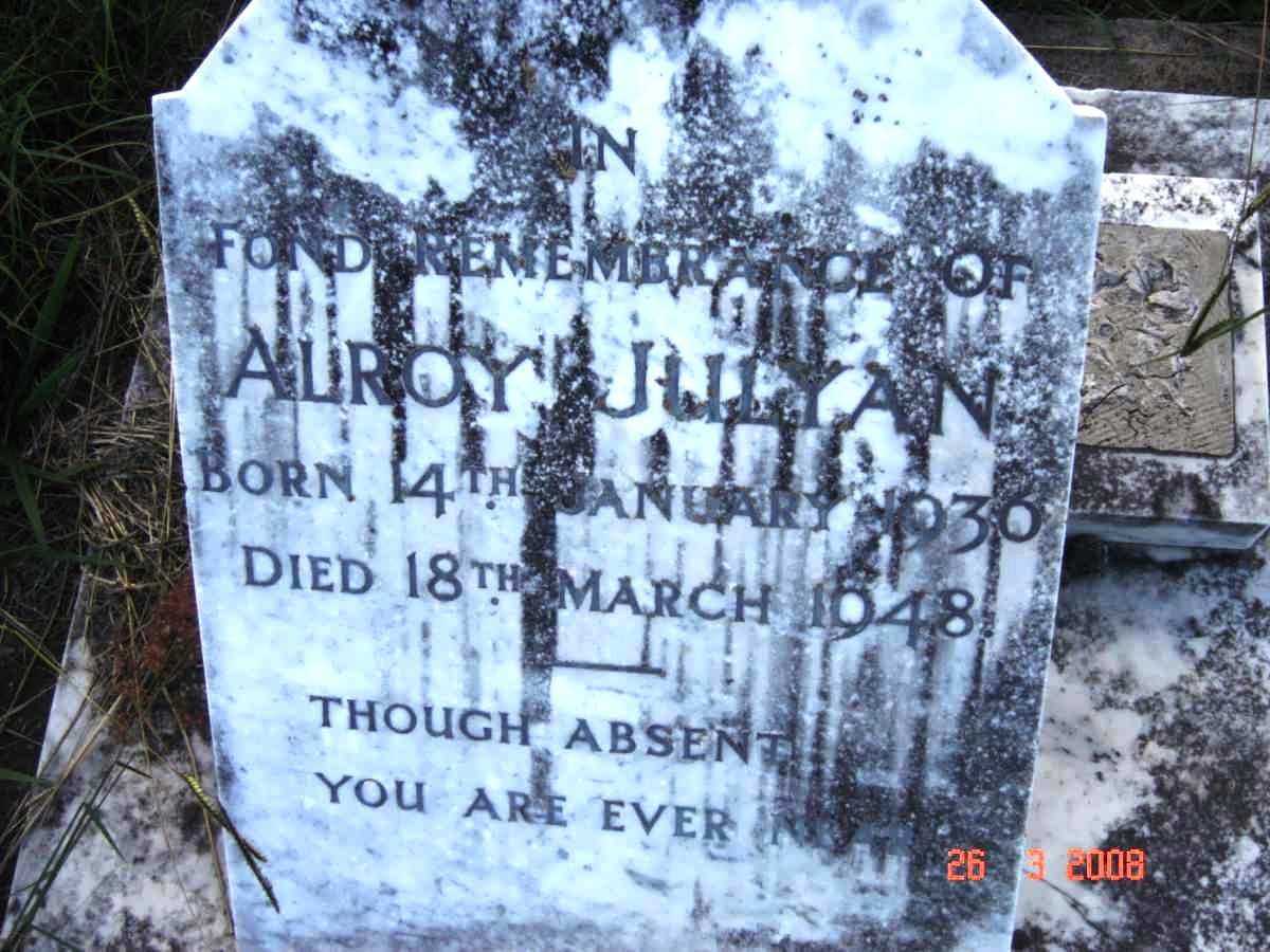 JULYAN Alroy 1930-1948