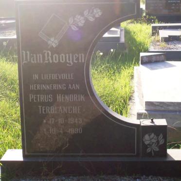 ROOYEN Petrus Hendrik Terblanche, van 1943-1990
