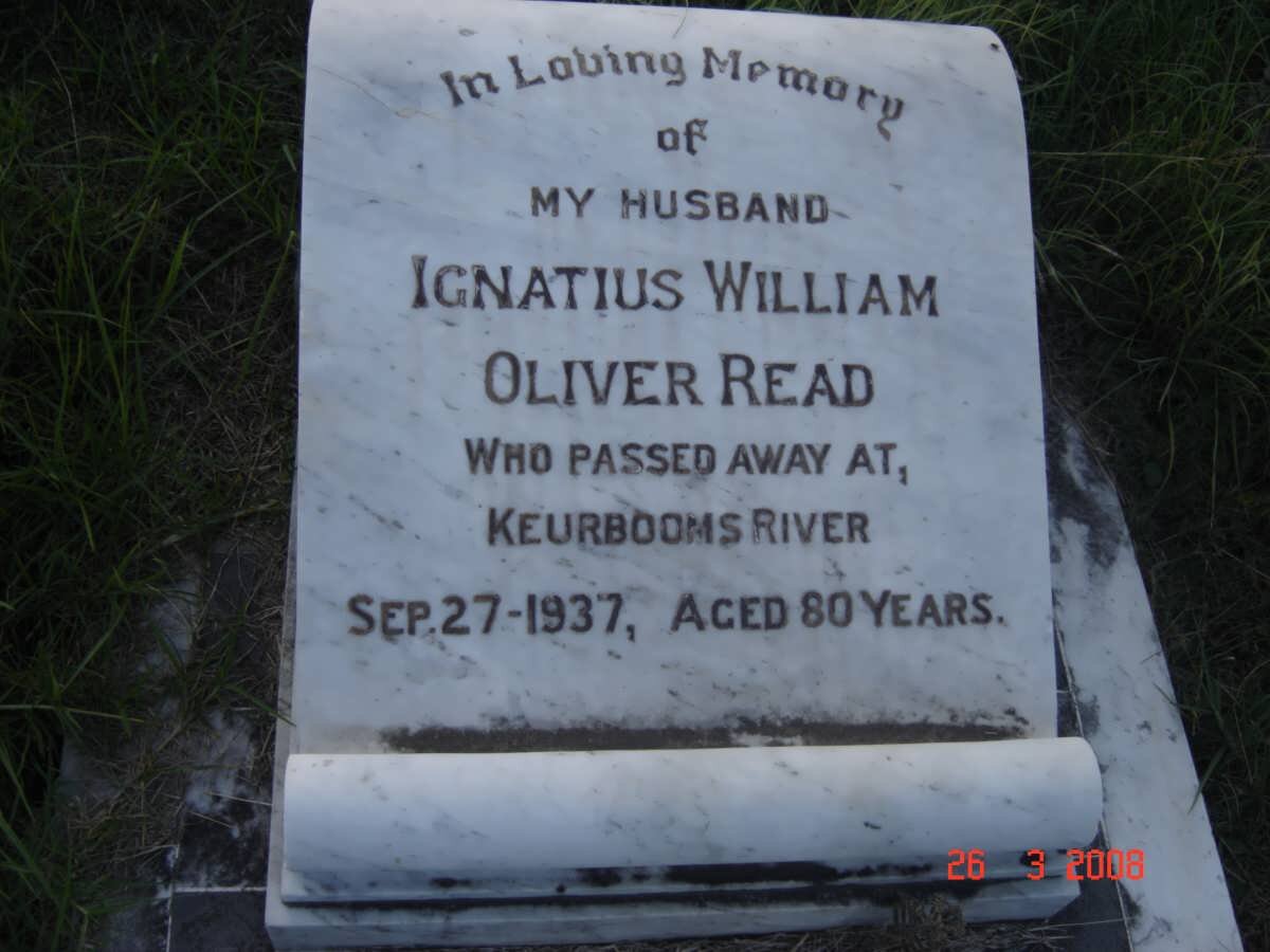 READ Ignatius William Oliver -1937