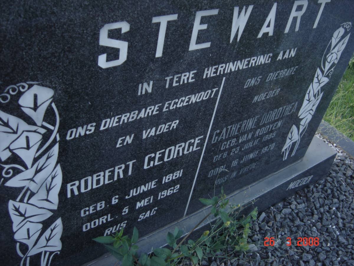 STEWART Robert George 1881-1962