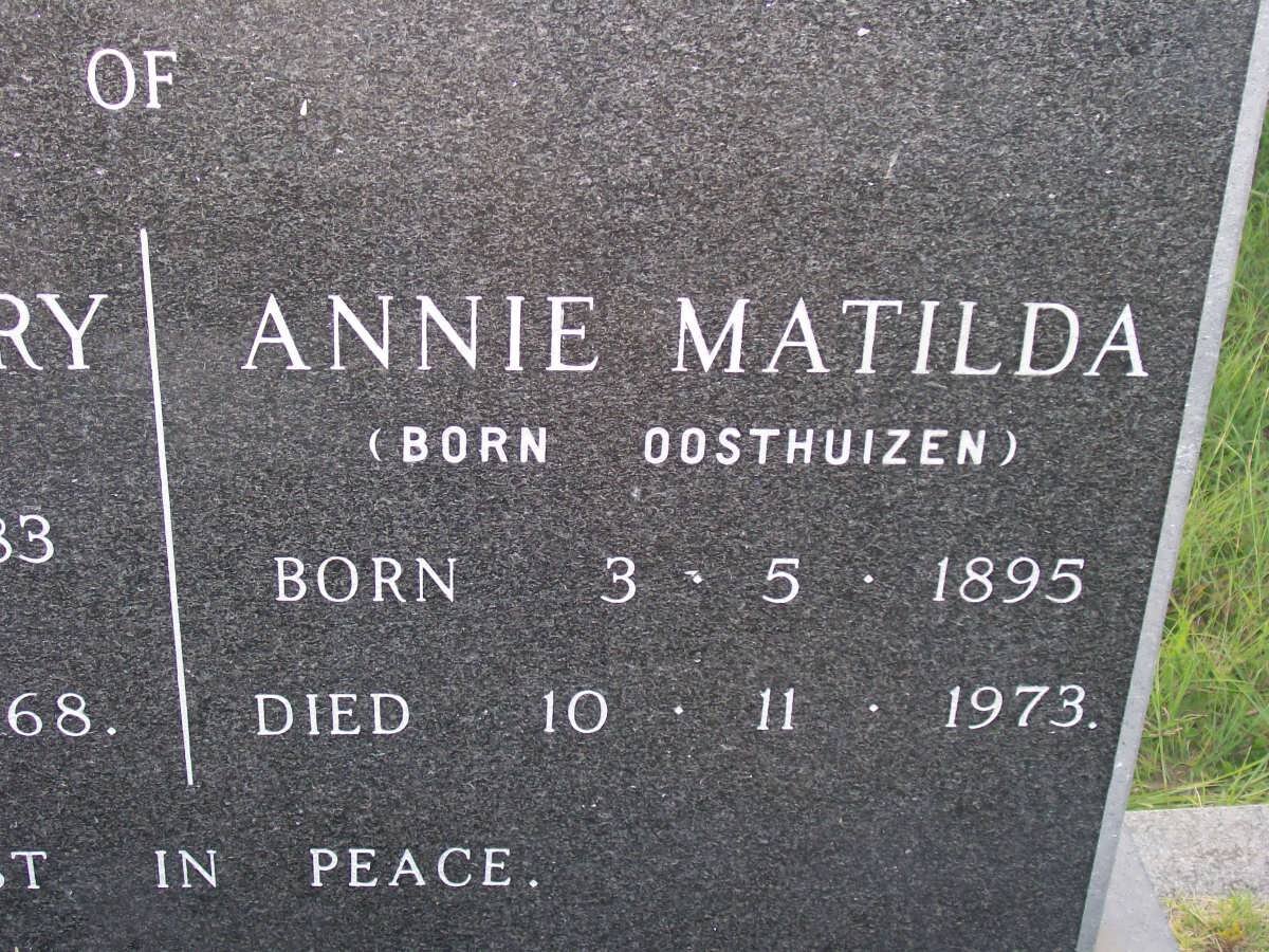 STEWART Annie Matilda nee OOSTHUIZEN 1895-1973