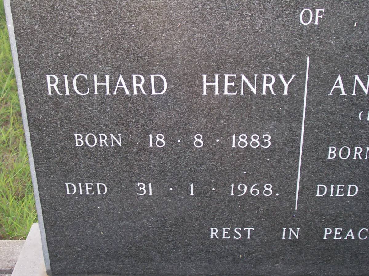 STEWART Richard Henry 1883-1968