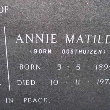 STEWART Annie Matilda nee OOSTHUIZEN 1895-1973