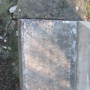 ADAMS Christina W. nee JOUBERT 184?-1933