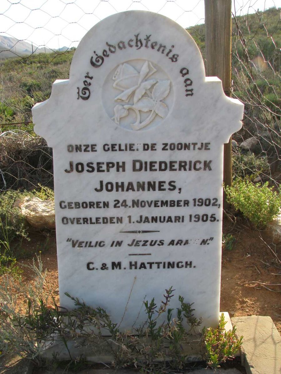 HATTINGH Joseph Diederick Johannes 1902-1905