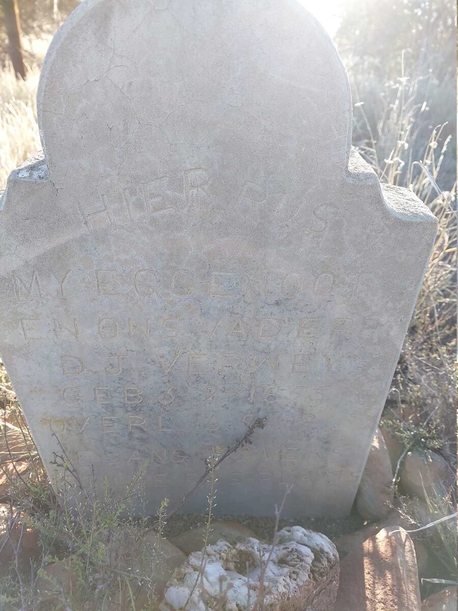 VERWEY D.J. 1855-19?5