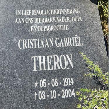 THERON Cristiaan Gabriël 1914-2004