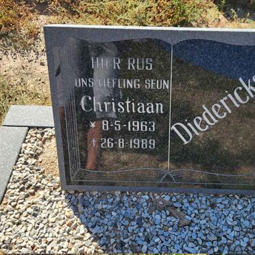DIEDERICKS Christiaan 1963-1989